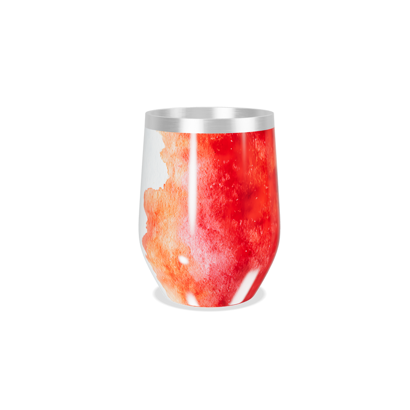 Copo Térmico Slim - Vermelho e Verde Metalizado