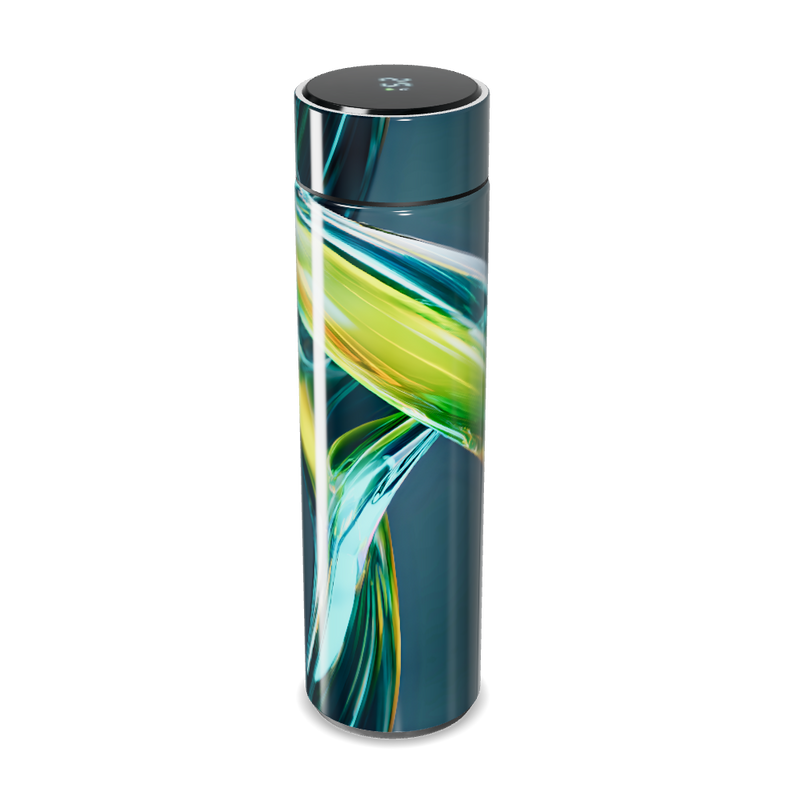 Garrafa Térmica Touch - Estampa Abstrata Colorida