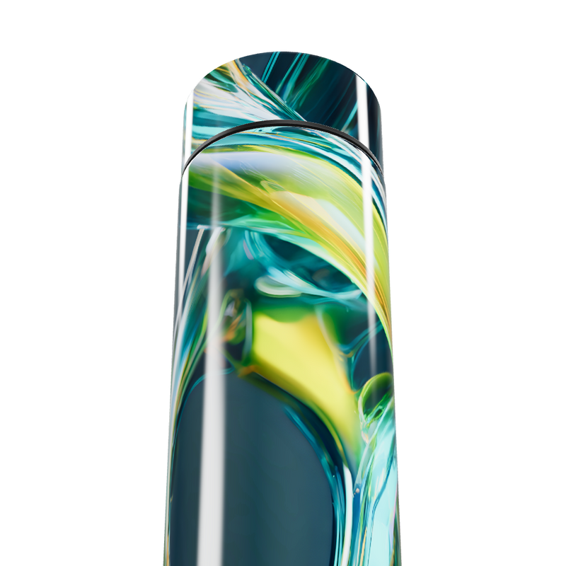 Garrafa Térmica Touch - Estampa Abstrata Colorida