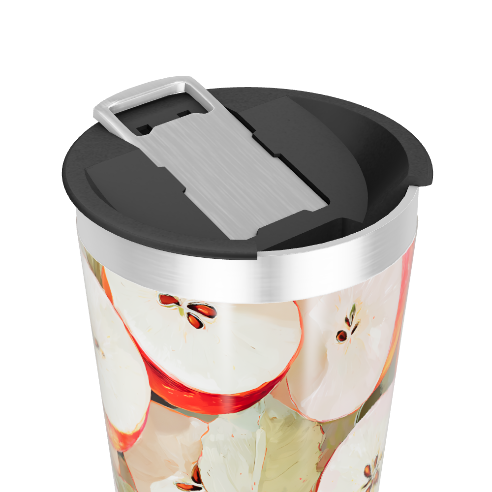 Copo Térmico - Estampa de Maçãs