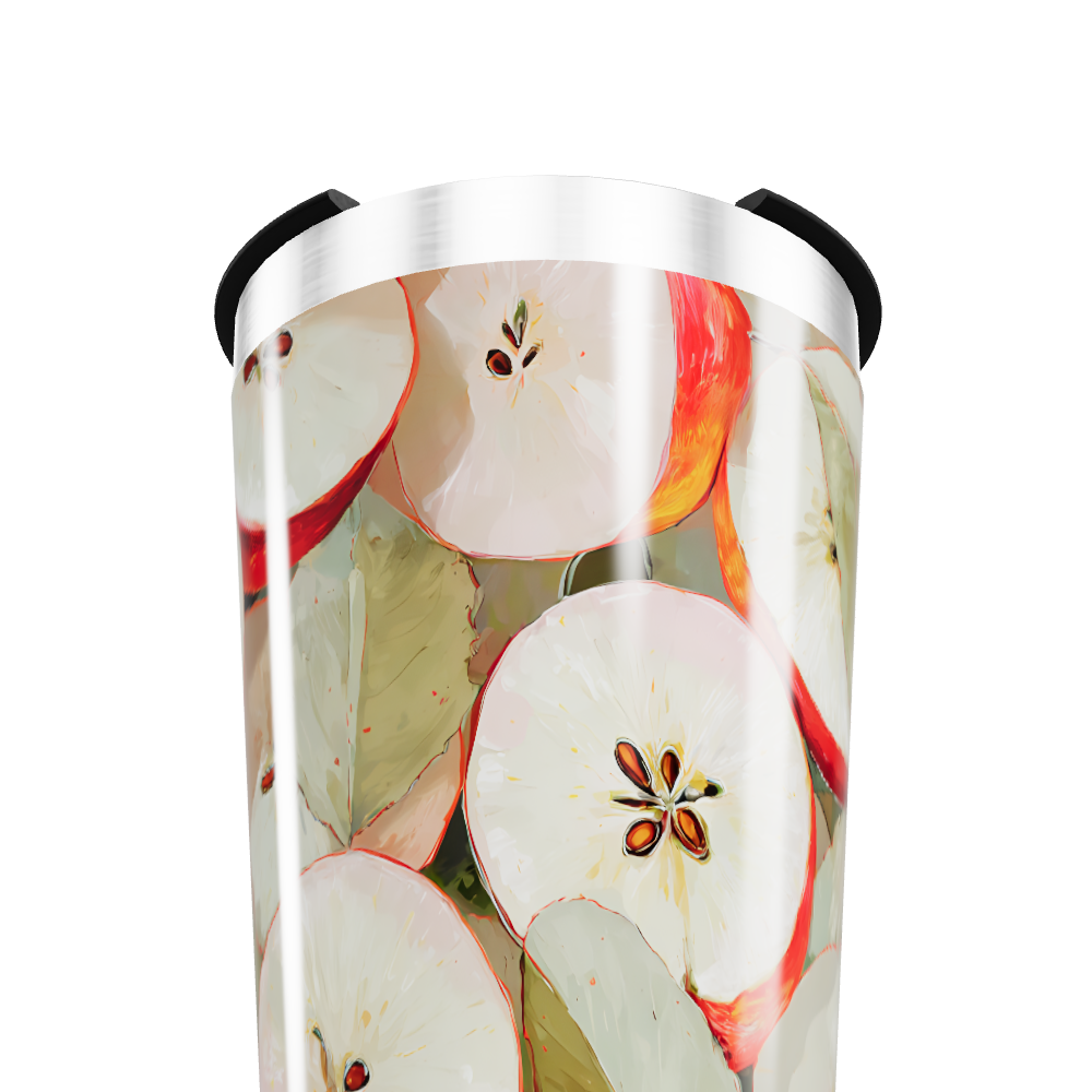 Copo Térmico - Estampa de Maçãs