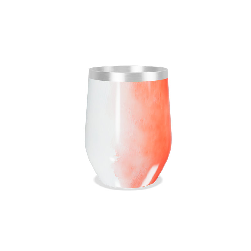 Copo Térmico Slim - Azul e Laranja Inox