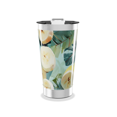Copo Térmico - Estampa Tropical Folhas