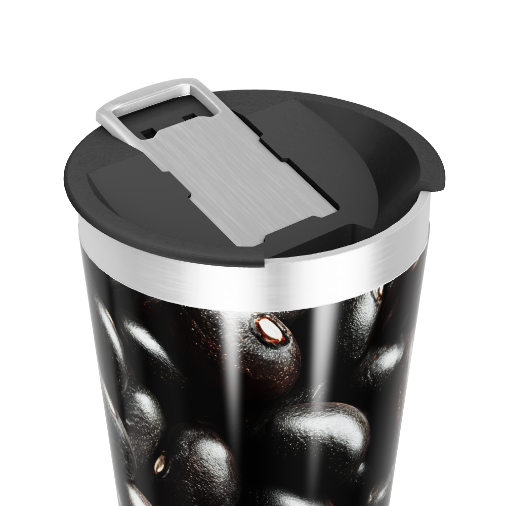 Copo Térmico - Estampa Grãos Café