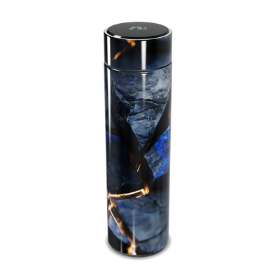 Garrafa Térmica Touch - Design Vidro Azul