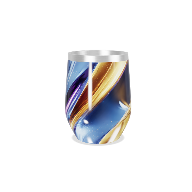 Copo Térmico Slim - Abstrato Multicolorido