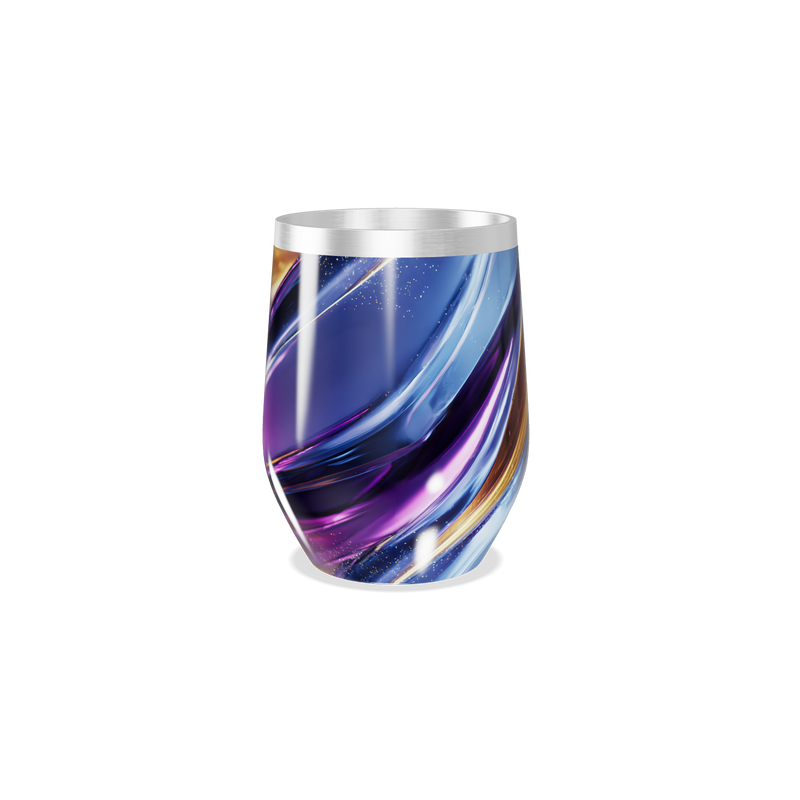 Copo Térmico Slim - Abstrato Multicolorido