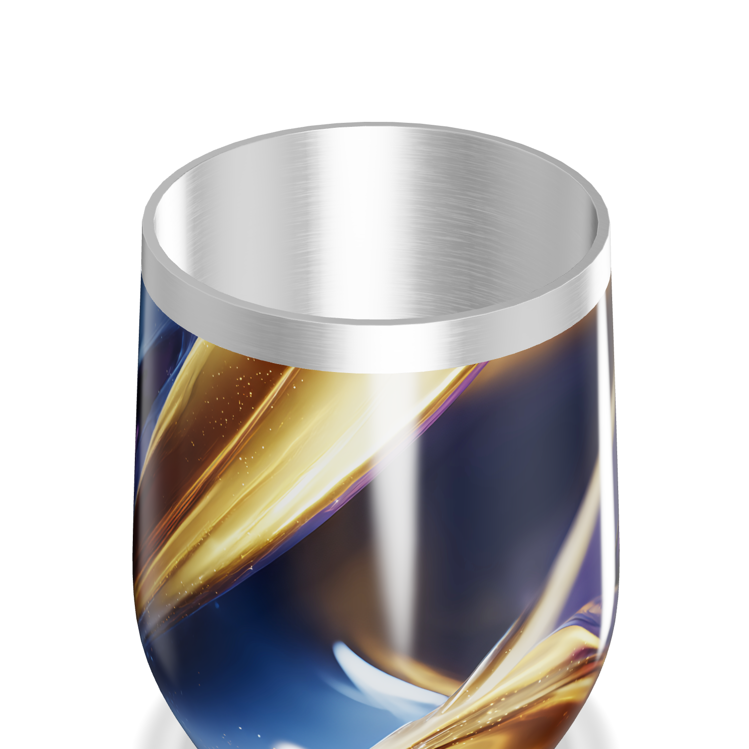 Copo Térmico Slim - Abstrato Multicolorido