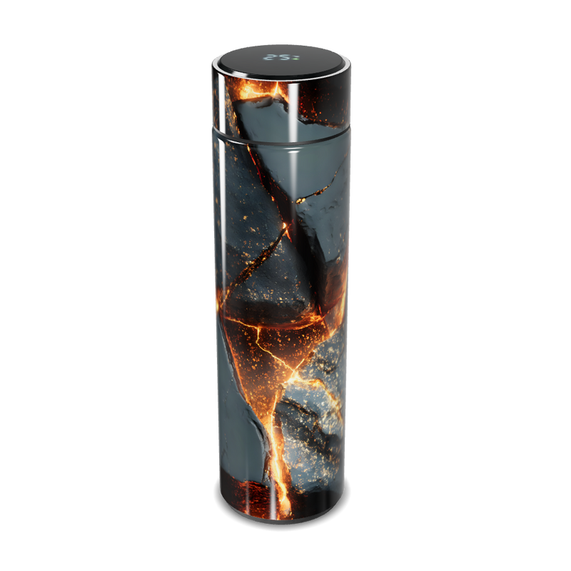 Garrafa Térmica Touch - Estampa Vulcânica