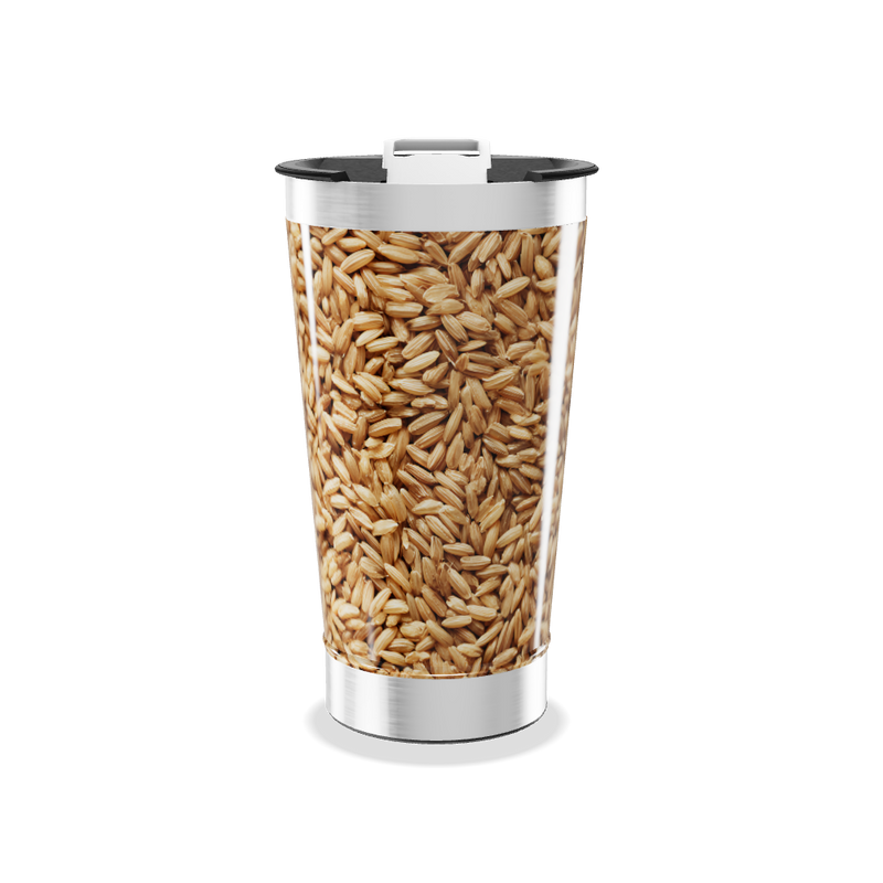 Copo Térmico - Estampa Grãos Aço Inox