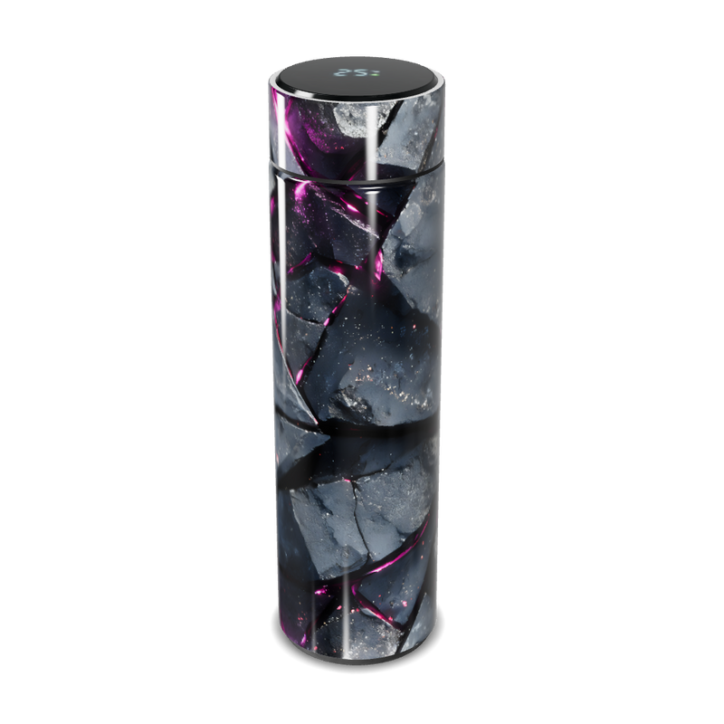 Garrafa Térmica Touch - Estampa Geométrica Preto