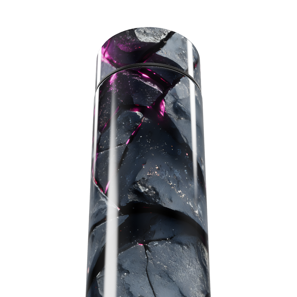 Garrafa Térmica Touch - Estampa Geométrica Preto