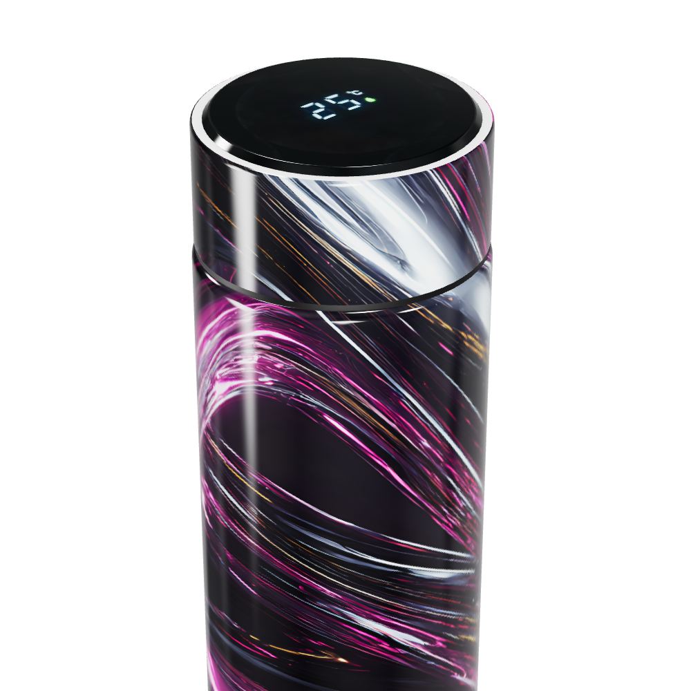 Garrafa Térmica Touch - Com estampa abstrata