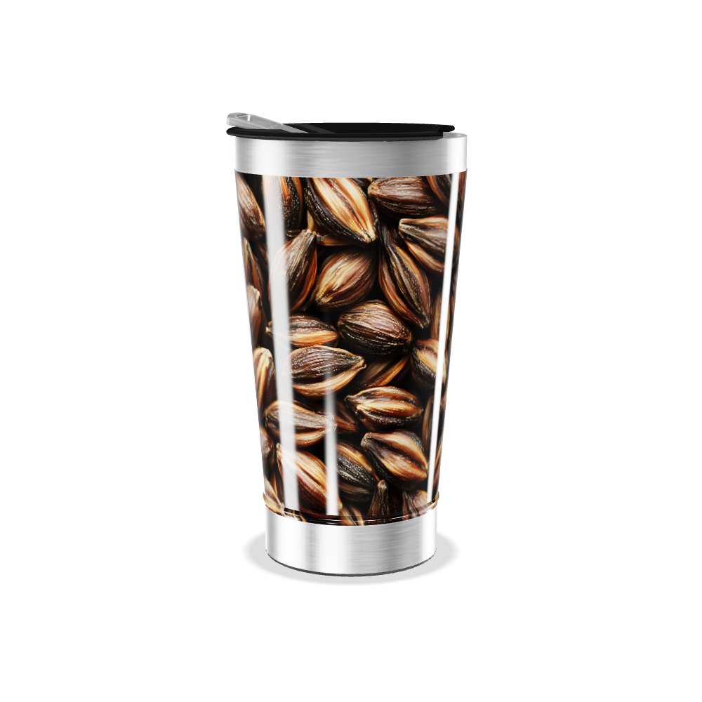 Copo Térmico - Estampa Sementes Aço Inox