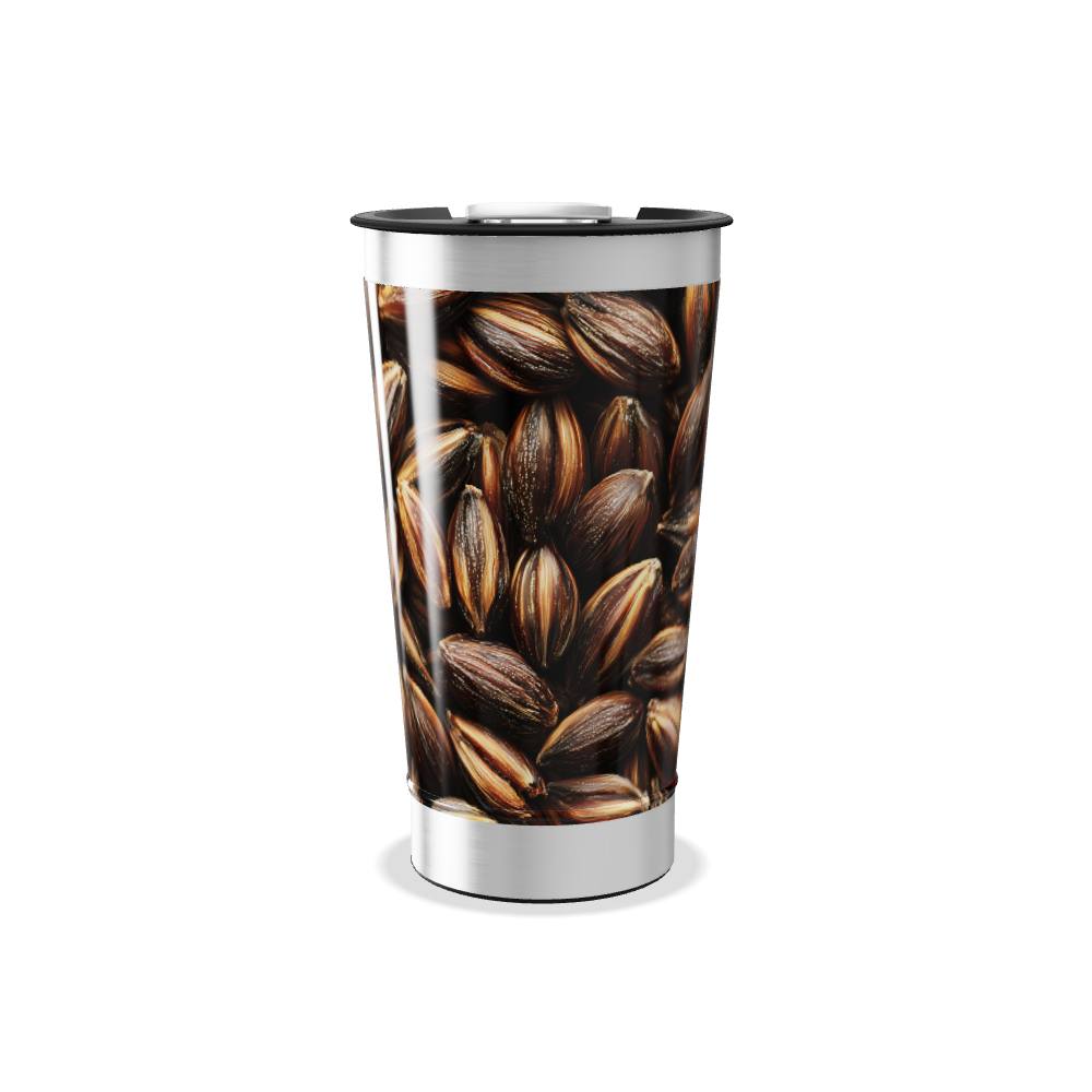 Copo Térmico - Estampa Sementes Aço Inox