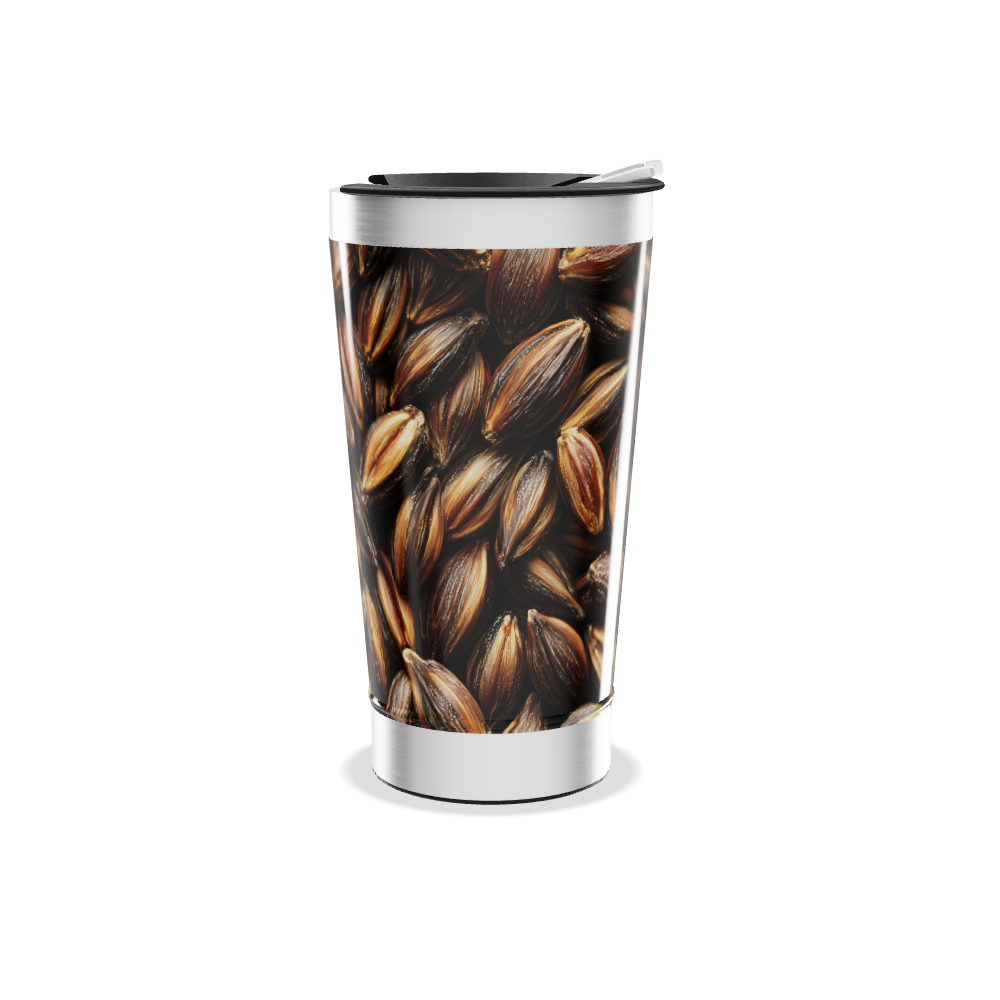 Copo Térmico - Estampa Sementes Aço Inox