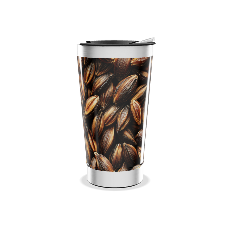 Copo Térmico - Estampa Sementes Aço Inox