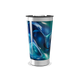 Copo Térmico - Azul Abstrato Inox