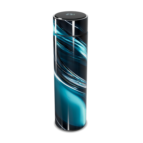 Garrafa Térmica Touch Azul - Design Moderno