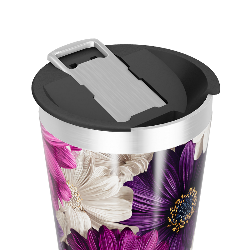 Copo Térmico - Estampa Floral Colorida