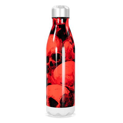 Garrafa Inox - Caveiras Vermelhas 750ml