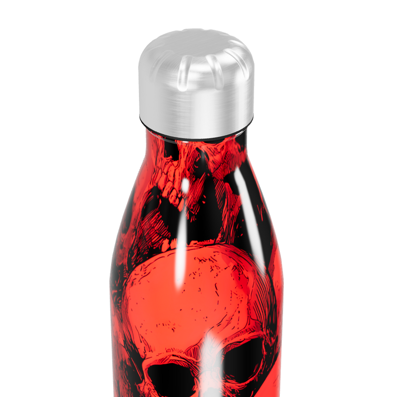 Garrafa Inox - Caveiras Vermelhas 500ml