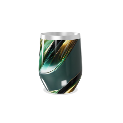Copo Térmico Slim - Verde Estampado Inox