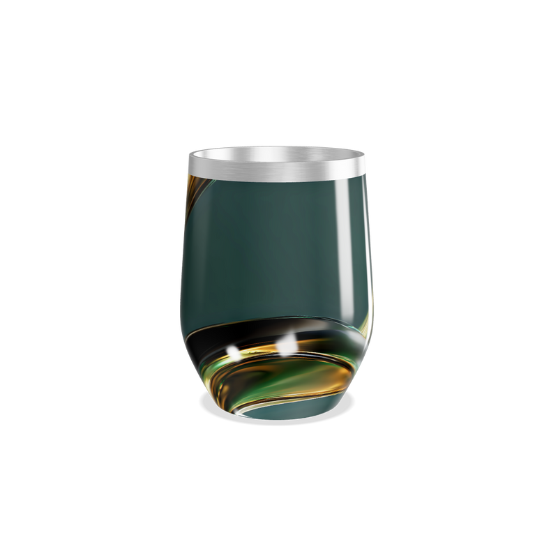 Copo Térmico Slim - Verde Estampado Inox