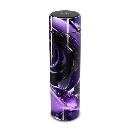 Garrafa Térmica Touch - Roxa Digital Led