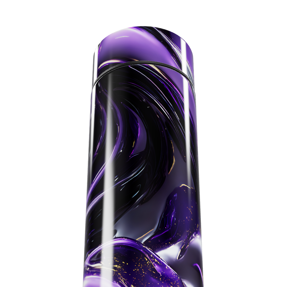 Garrafa Térmica Touch - Roxa Digital Led