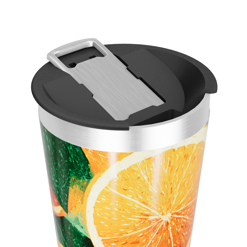 Copo Térmico - Estampa Frutas Cítricas