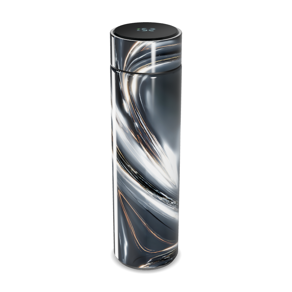 Garrafa Térmica Touch - Aço Inox Marmorizada