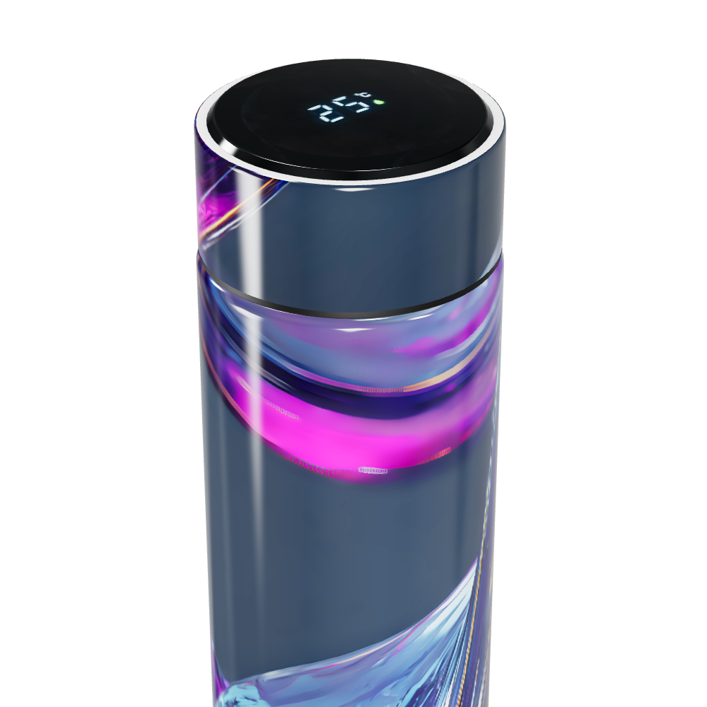 Garrafa Térmica Touch - Estampa Colorida Digital