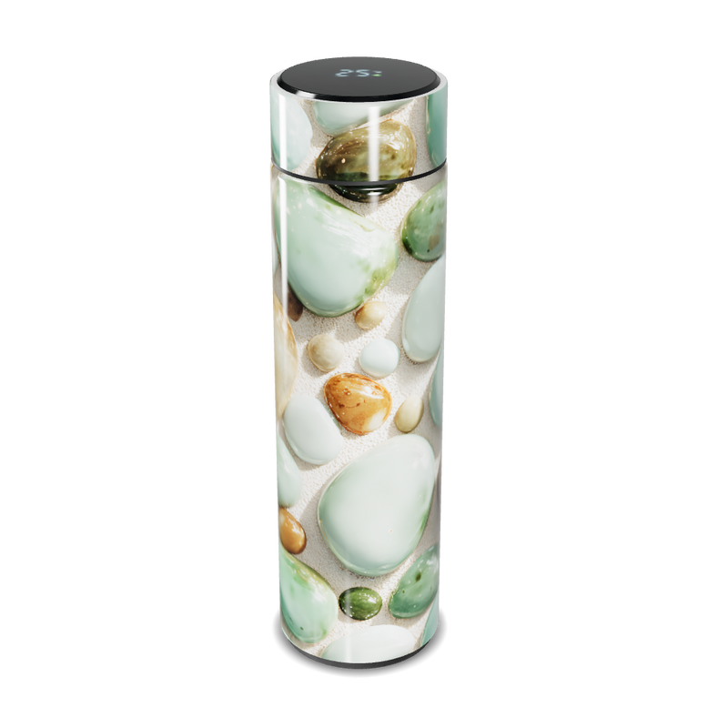 Garrafa Térmica Touch - Pedras Verdes