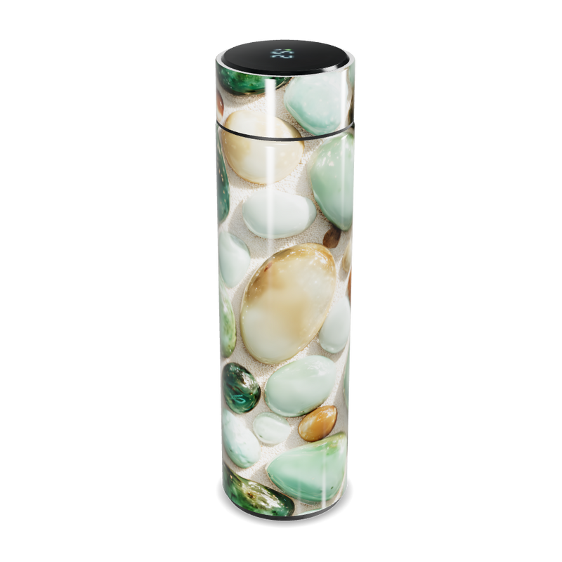 Garrafa Térmica Touch - Pedras Verdes