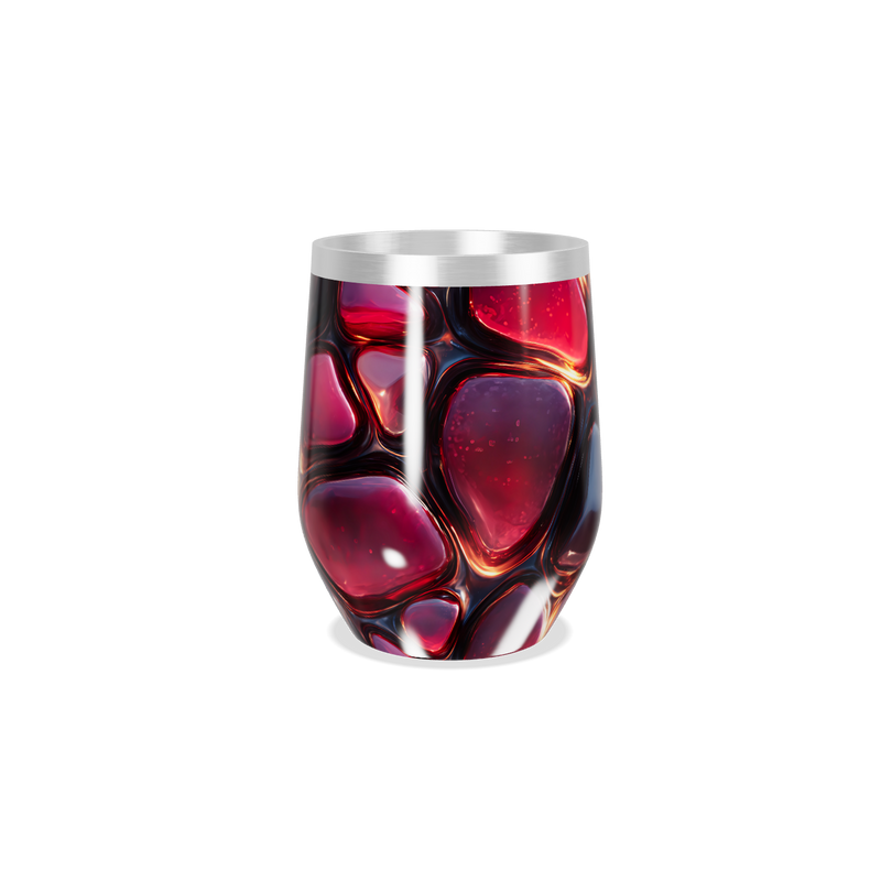 Copo Térmico Slim - Design Abstrato Colorido