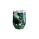 Copo Térmico Slim - Verde Abstrato Inox