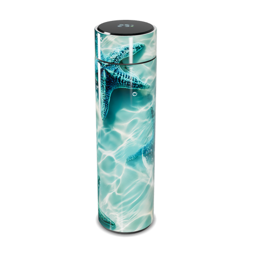 Garrafa Térmica Touch - Estampa Estrela Mar Azul
