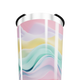 Copo Térmico - Estampa Pastel Ondulada