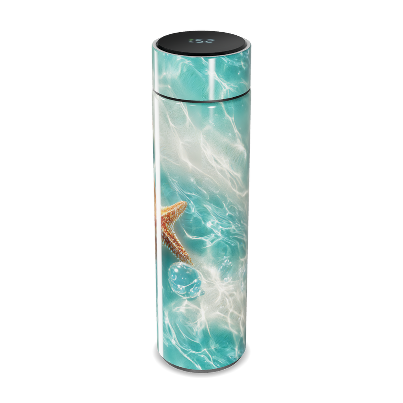 Garrafa Térmica Touch - Estampa Estrelas do Mar