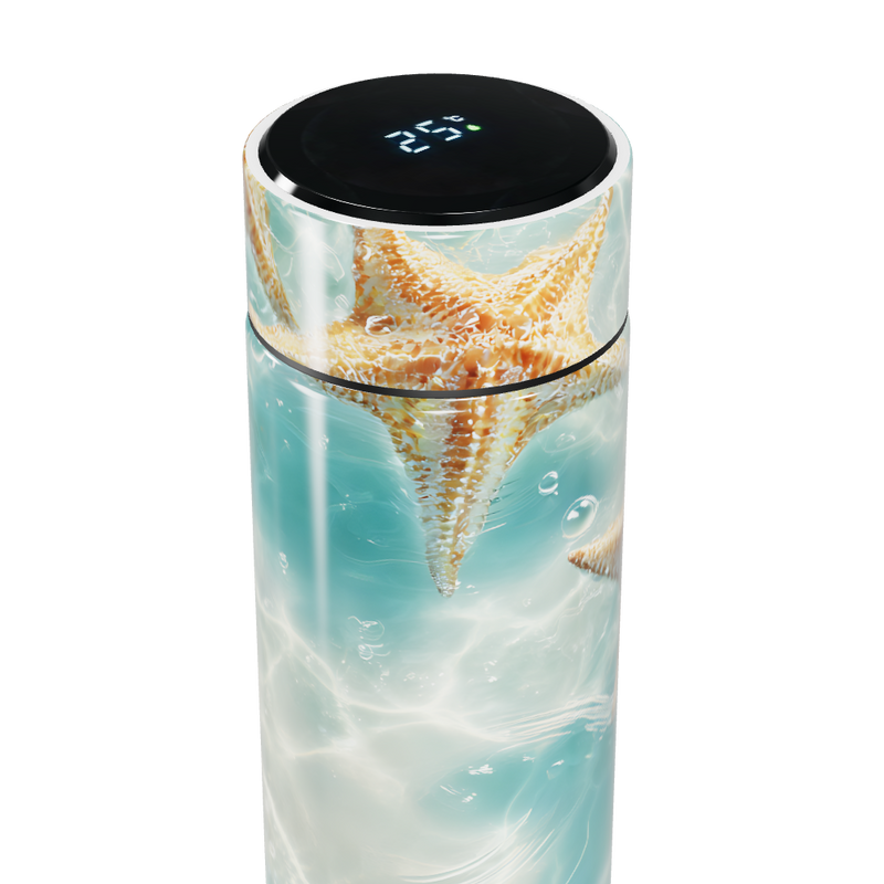 Garrafa Térmica Touch - Estampa Estrela do Mar