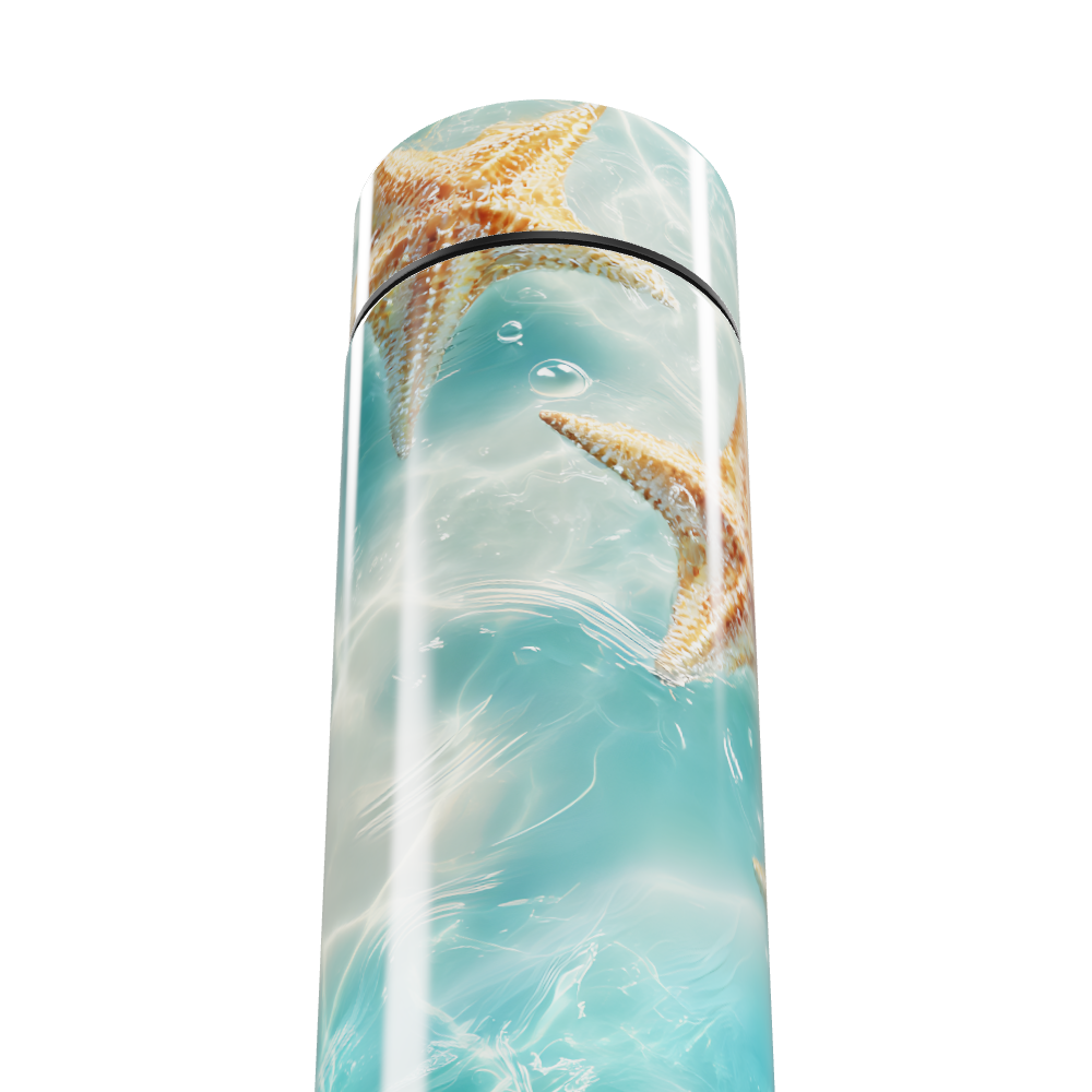 Garrafa Térmica Touch - Estampa Estrela do Mar