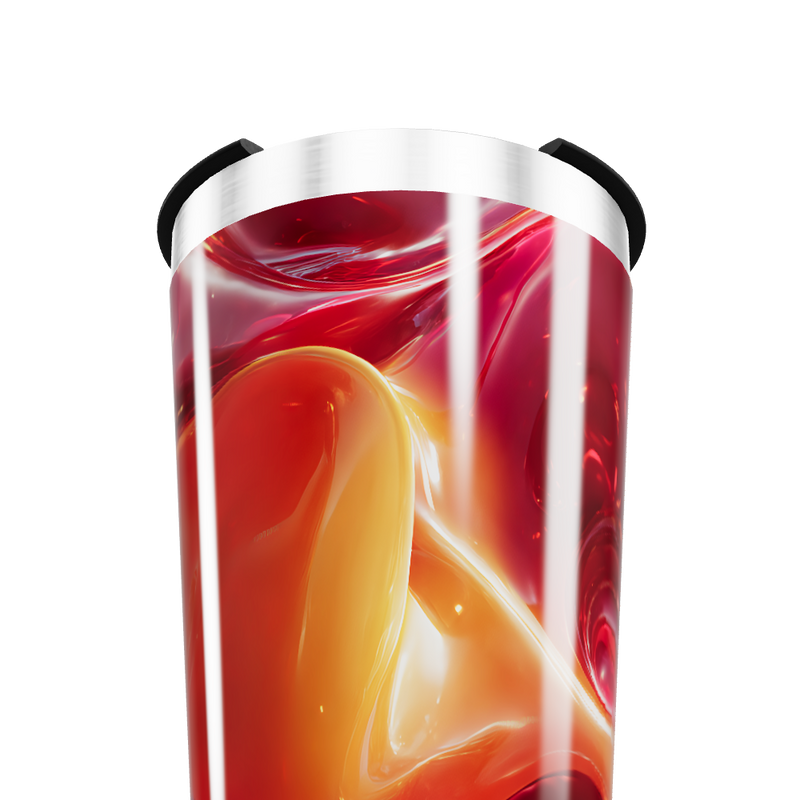 Copo Térmico - Estampa Abstrata Colorida