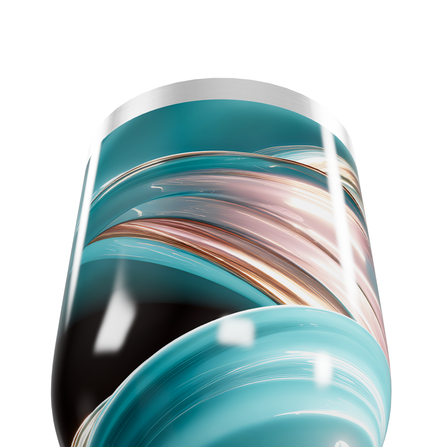 Copo Térmico Slim - Azul Metálico Aço Inox