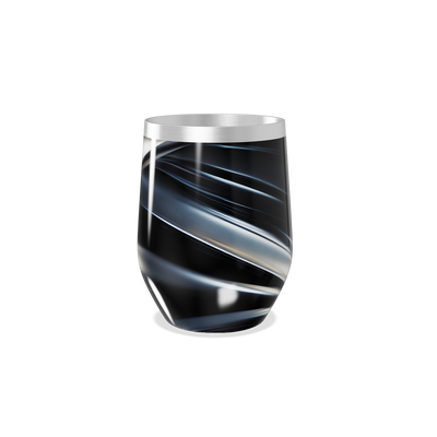 Copo Térmico Slim - Preto com Listras