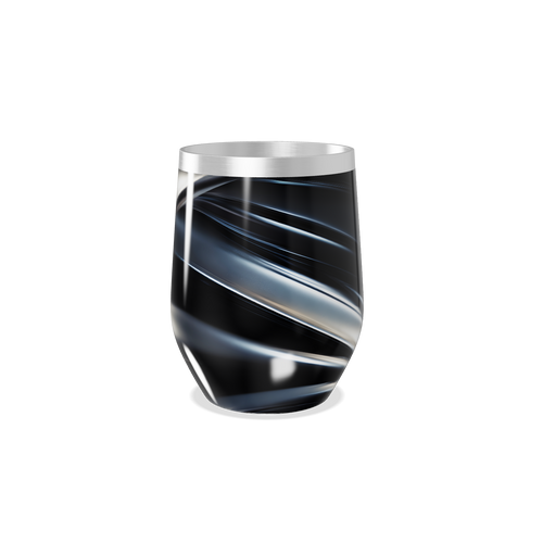 Copo Térmico Slim - Preto com Listras