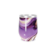 Copo Térmico Slim - Roxo com Design Abstrato
