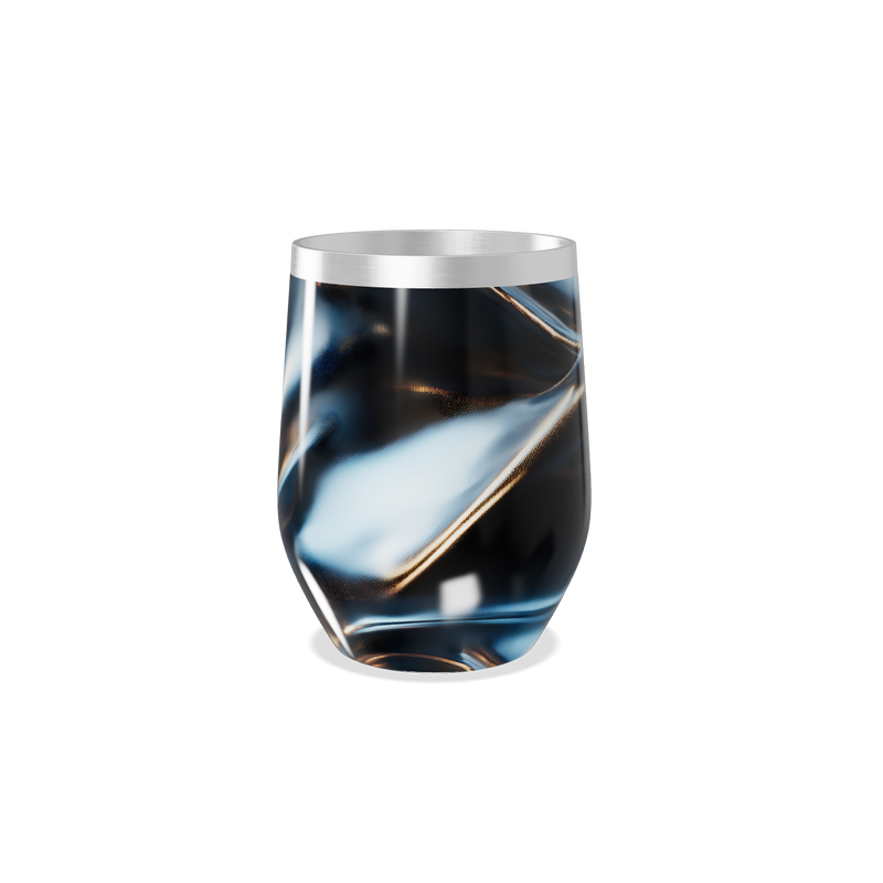 Copo Térmico Slim - Preto Metálico Aço Inox