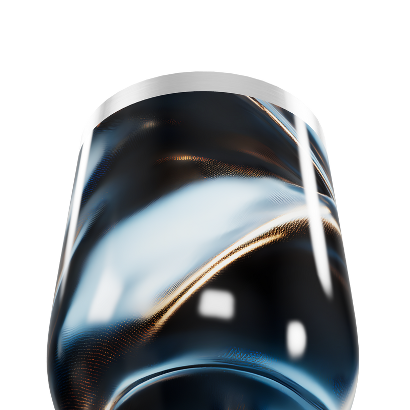 Copo Térmico Slim - Preto Metálico Aço Inox