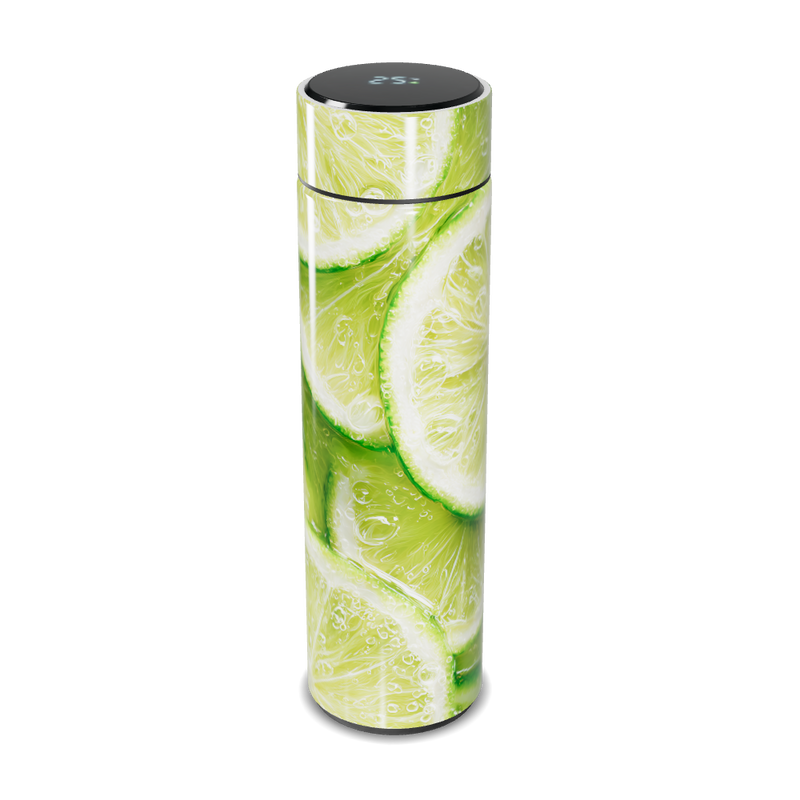 Garrafa Térmica Touch - Estampa Limão Verde